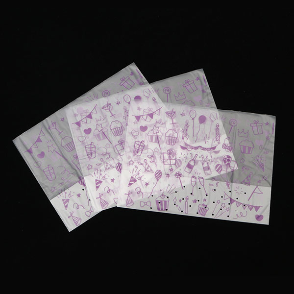 Display of Packaging Films in Various Materials