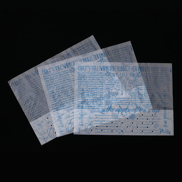 Display of Packaging Films in Various Materials