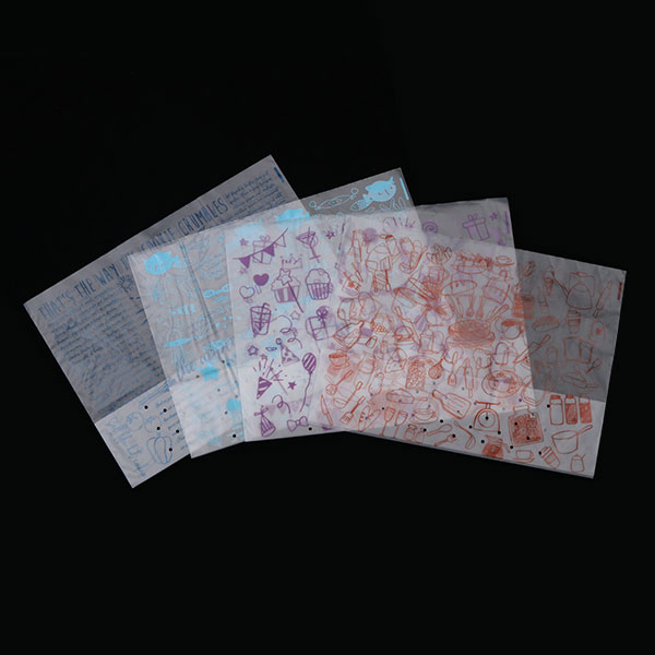 Display of Packaging Films in Various Materials